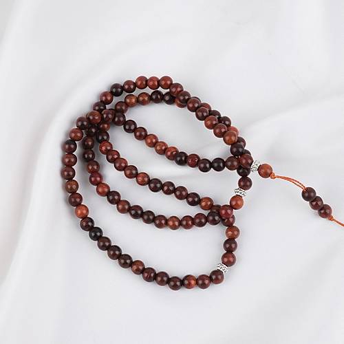 Kan A�ac� 99luk K�re Kesim 6mm Namaz Tesbihi