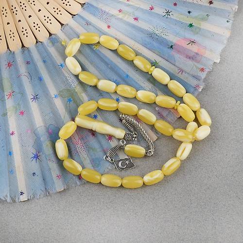 Beyrut Damla Alpaka Pskl Tombul Beyzi Kesim 8x14mm Tesbih