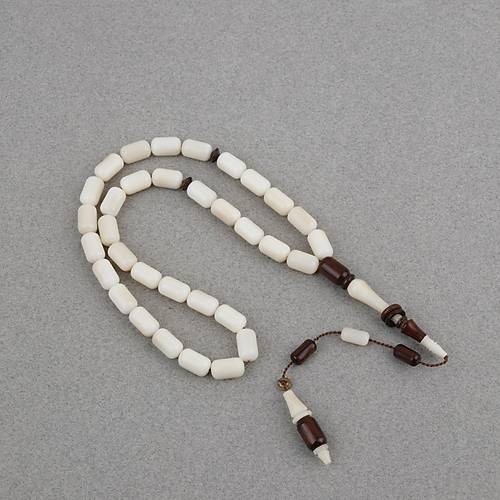 Nar��l  Usta ��i �mzal� Halkal� �mame Kaps�l Kesim 7x11mm Tesbih