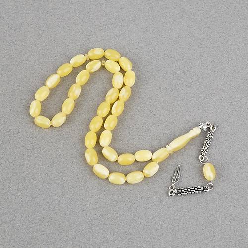 Beyrut Damla Alpaka P�sk�l Yumurta Kesim 7x11mm Tesbih