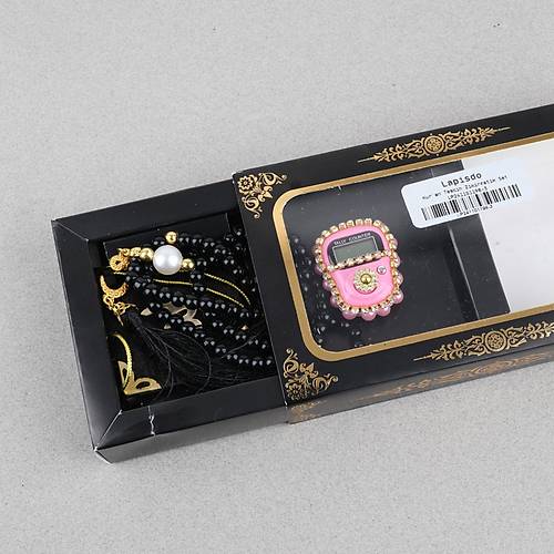 Zikirmatik Elektronik Tesbih Kuran ve 99luk Namaz Tesbihi 3l� Set