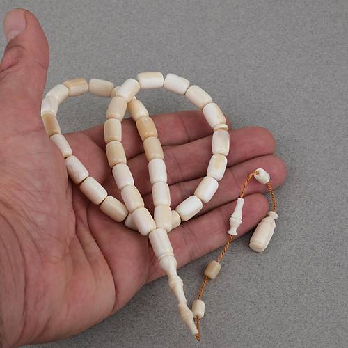 Balina Di�i Usta ��i Kaps�l Kesim 7.7x11.6mm Tesbih