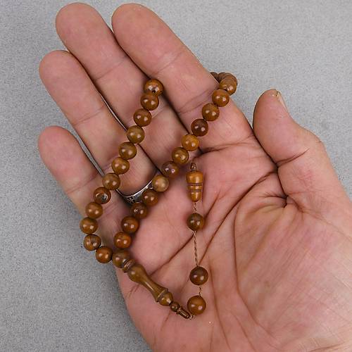 Kuka Orijinal Do�al Lapisdo �mzal� Bilek Boy K�re Kesim 8mm Tesbih