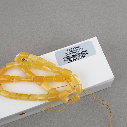 Kaya Damla Kehribar -Balt�k Kaps�l Kesim 8x12mm Tesbih