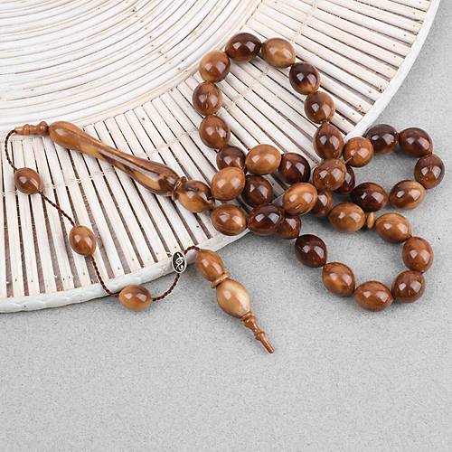 Kuka Usta ��i �mzal� Beyzi Kesim 11x14mm Tesbih