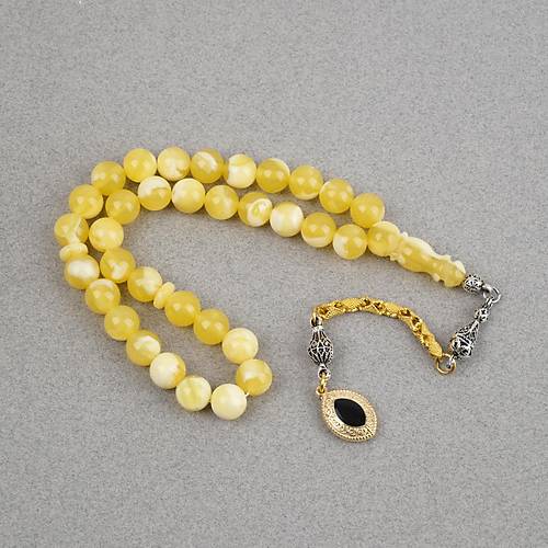 Beyrut Damla Alpaka P�sk�l K�re Kesim 10mm Tesbih