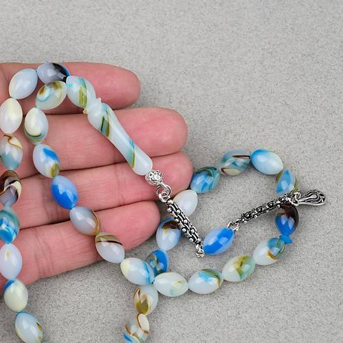 Arizona Katalin Alpaka P�sk�l Beyzi Kesim 8x12mm Tesbih