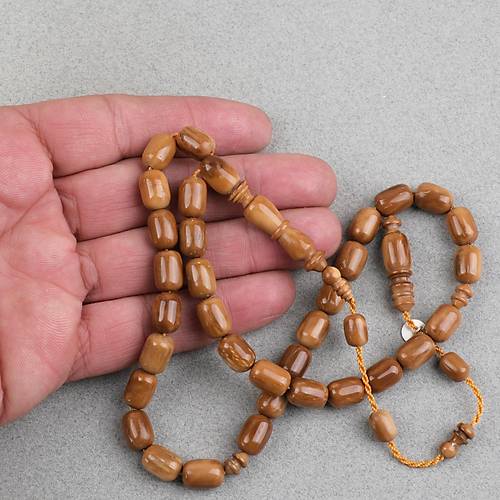 Kuka Usta ��i �mzal� Kaps�l Kesim 8x11mm Tesbih