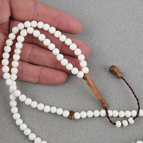 Deve Kemi�i 99luk K�re Kesim 6mm Namaz Tesbihi