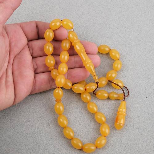 Katalin Usta ��i �mzal� Beyzi Kesim 10x14.5mm Tesbih