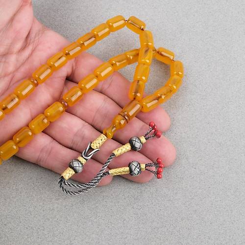 Miskevi El ��i Kazas P�sk�ll� Kaps�l Kesim 8.5x11.5mm Tesbih