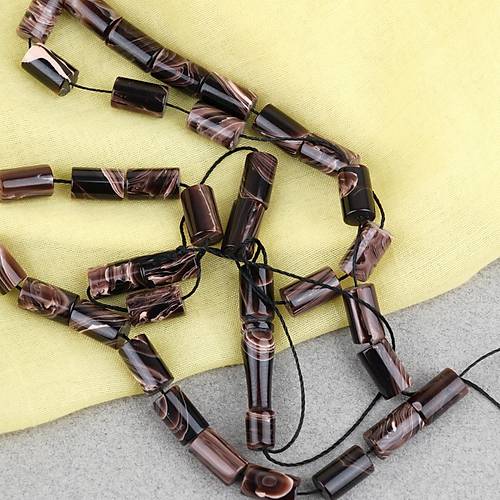 S�kma Kehribar Kesme Kesim 6x10mm Tesbih P�sk�ls�z