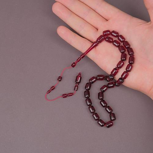 �brahim Atasever Usta ��i �mzal� Alman Katalin �ubuk Kesme Kesim 8.5x12mm Tesbih