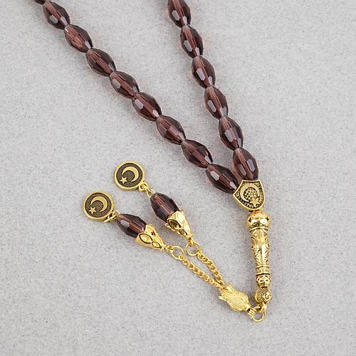 Zultanit Hint Alpaka P�sk�ll� Faset Beyzi Kesim 7.5x12mm Tesbih