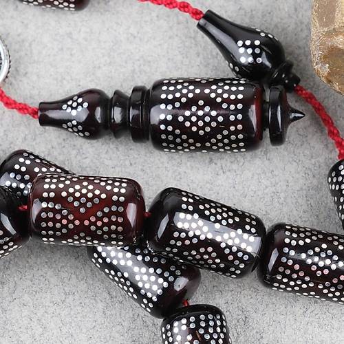 Kuka Usta i mzal 925Ayar Gm akml Kapsl Kesim 9x15mm Tesbih