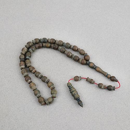 Plesenk A�ac� Usta ��i �zel Testi Motif Kesim 9x13mm Tesbih