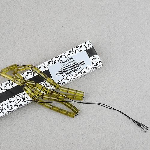 Ate� Kehribar Kesme Kesim 6x10mm Tesbih P�sk�ls�z