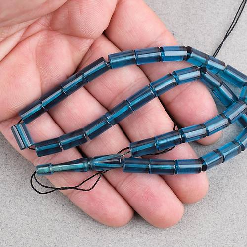 S�kma Kehribar Kesme Kesim 6x10mm Tesbih P�sk�ls�z