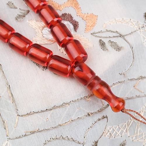 Ate� Kehribar Kaps�l Kesim 9x12mm - �effaf Karamel P�sk�ls�z