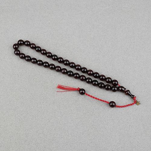 Omari S�kma Kehribar K�re Kesim Oturtma �mameli Sistemli 9mm Tesbih