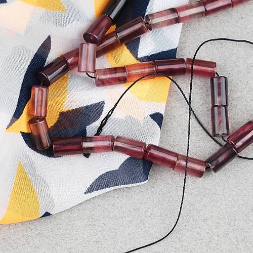 S�kma Kehribar Kesme Kesim 6x10mm Tesbih P�sk�ls�z