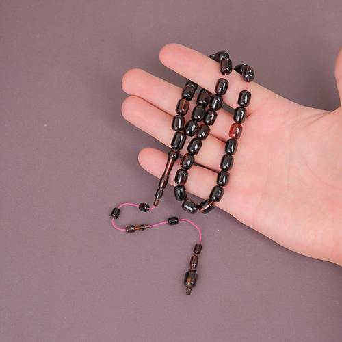 �brahim Atasever Usta ��i �mzal� Tirb��on Katalin Kaps�l Kesim 8.5x11mm Tesbih
