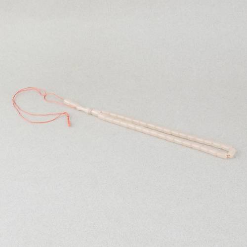 U�ak Cam� Kesme Kesim 6x10mm Tesbih P�sk�ls�z Bej