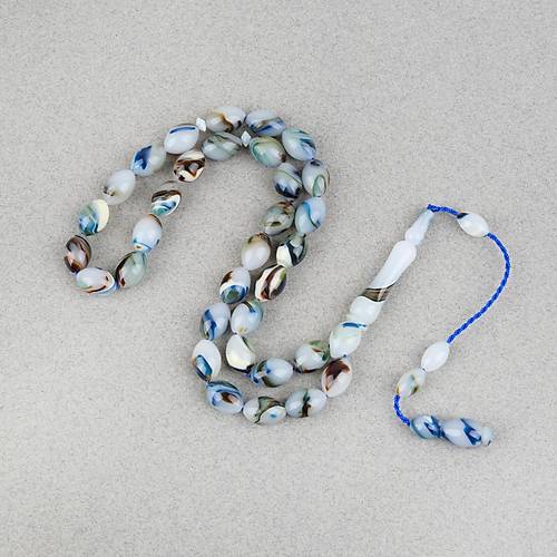 Arizona Katalin Sistemli Beyzi Kesim 8x12mm Tesbih