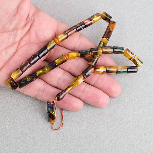 Arizona Katalin Kesme Kesim 7x10mm Tesbih (P�sk�ls�z) - Sedefli