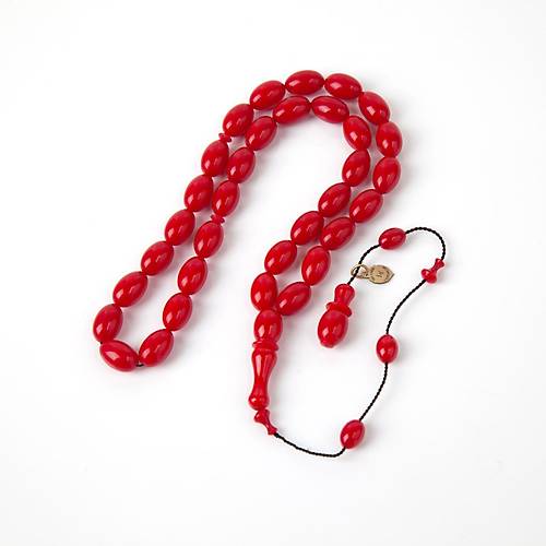 Katalin Beyzi Kesim 7.5x11.5mm Tesbih - Vine
