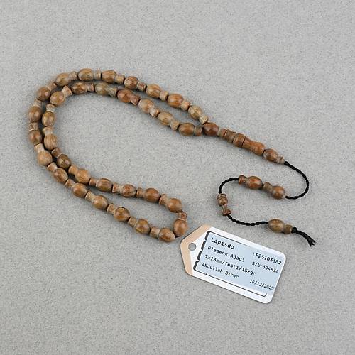 Plesenk A�ac� Usta ��i Testi Model Kesim 7x13mm Tesbih