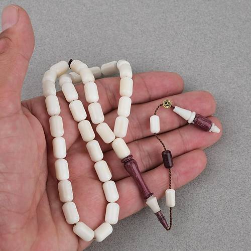 Narl Usta i mzal Mor Gl mame Kapsl Kesim 7x11mm Tesbih