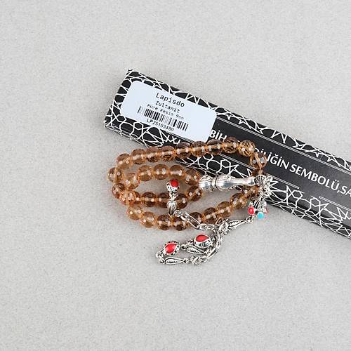 Zultanit Metal �mameli K�re Kesim 9mm Tesbih