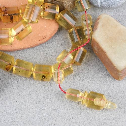 Dominik Tek Kaya Damla Usta i Kesme Kesim 10x12.5mm Tesbih