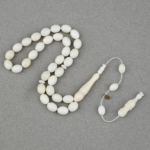 Mors Di�i Beyzi Kesim 8x10mm Tesbih  Mesut Varl� Usta ��i