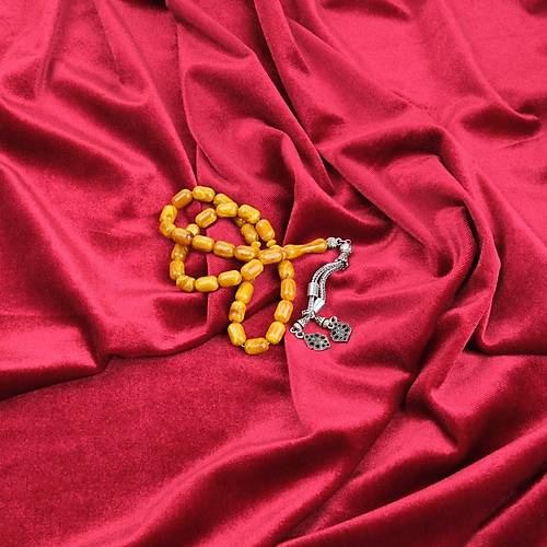 Beyrut Damla Alpaka P�sk�l Kaps�l Kesim 7,5x11,5mm Tesbih