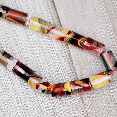 Arizona Katalin Alpaka P�sk�l Kesme Kesim 7x10mm Tesbih- Sedefli