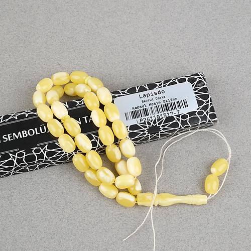 Beyrut Damla Kaps�l Kesim 8x12mm Tesbih - P�sk�ls�z