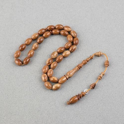 Kuka Usta ��i �mzal� Bademi Kesim 9x14mm Tesbih