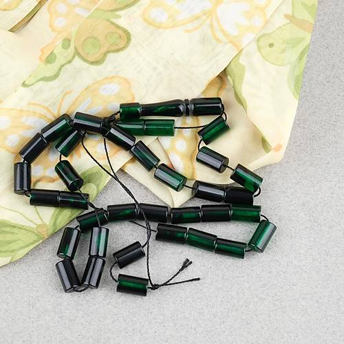 S�kma Kehribar Kesme Kesim 6x10mm Tesbih P�sk�ls�z