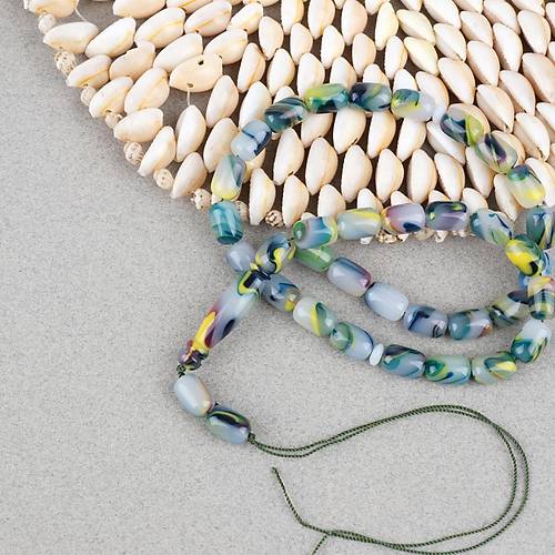 Arizona Katalin Kaps�l Kesim 8x12mm Tesbih (P�sk�ls�z) - Ye�il