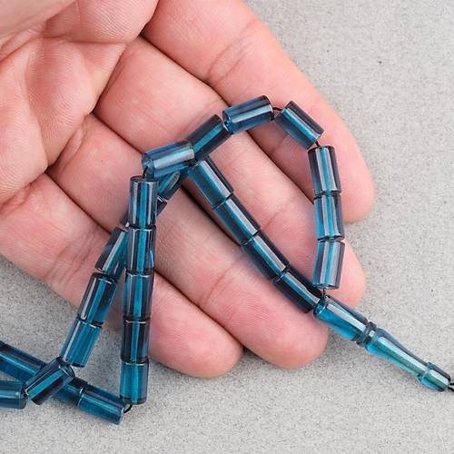 S�kma Kehribar Kesme Kesim 6x10mm Tesbih P�sk�ls�z