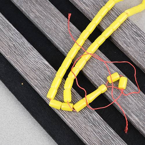U�ak Cam� Kesme Kesim 7x10.5mm Tesbih - Sar�