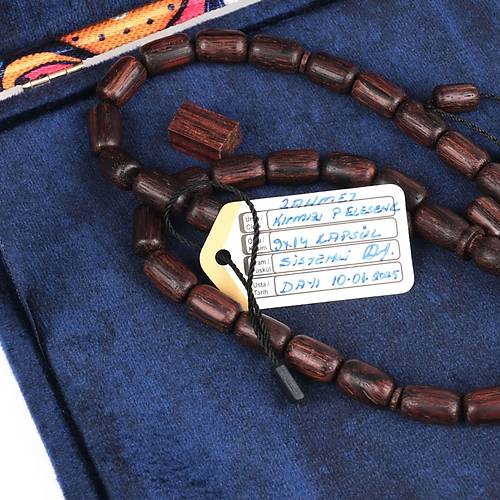 K�rm�z� Plesenk A�ac� Kaps�l Kesim 9x14mm Tesbih