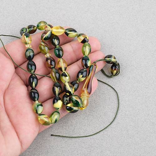 Arizona Katalin Beyzi Kesim 8x12mm Tesbih (P�sk�ls�z)