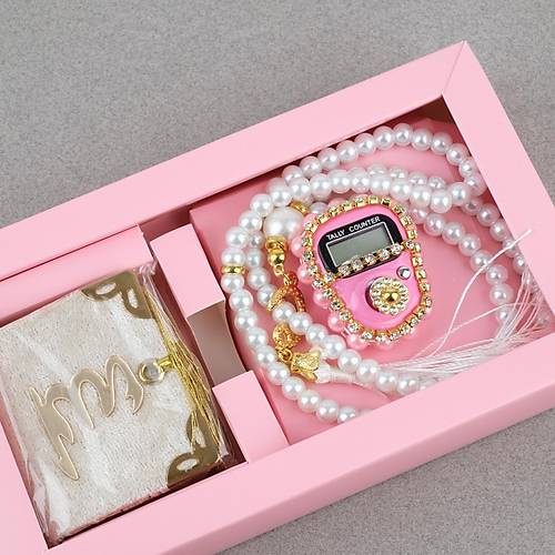 Zikirmatik Elektronik Tesbih Kuran ve 99luk Namaz Tesbihi 3l� Set