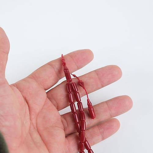 Kadim Katalin Eski Amerikan Istaka Kapsl Kesim  4.5x9mm Tesbih -Vine