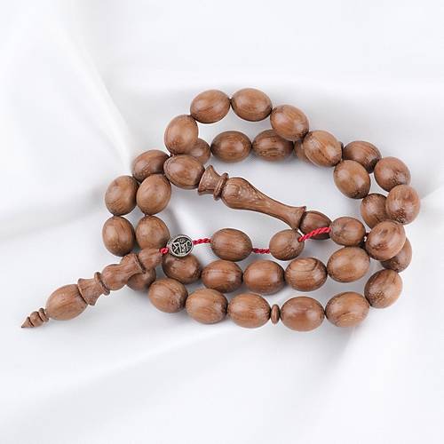 Bubinga Gl Usta i mzal Beyzi Kesim 12x14mm Tesbih
