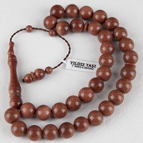 Yldz Ta Habbe mame Hitame Kre Kesim 12mm Tesbih