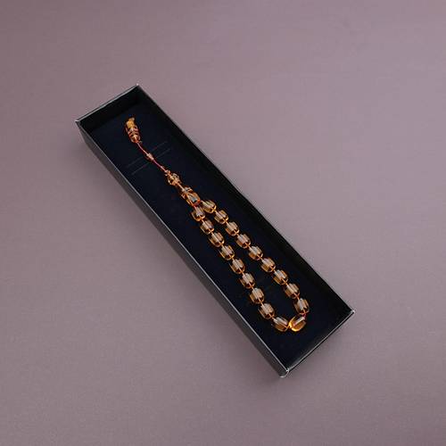 Katalin Usta El ��i �mzal� Kaps�l Kesim Efe Boy 9x12.5mm Tesbih